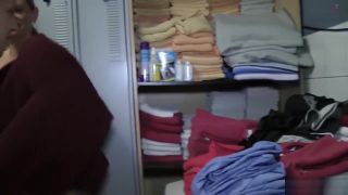 Boy Stepson in the laundry room Livecams