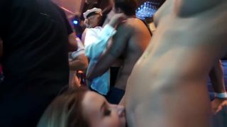 Cocksucking Horny clubbers fucking in public Milflix