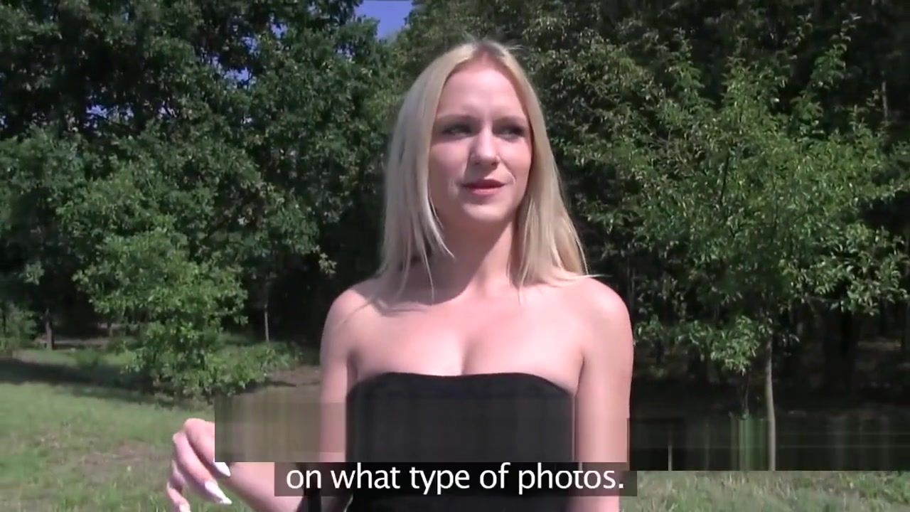 Thai Blonde Italian babe banged outdoor Realsex - 1