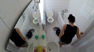 Bubble Voyeur hidden cam girl shower Porn toilet Gay Toys