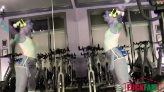 Bangkok Joseline Kelly in Clearing Your Head At The Gym Smoking