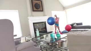 Masseuse Teen girlfriend anal bangs on pilates ball Gayfuck