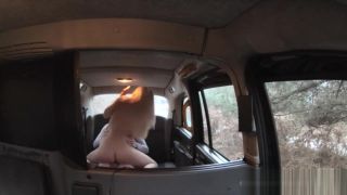 Unshaved Busty blond passenger screwed in the cab Celebrity Sex