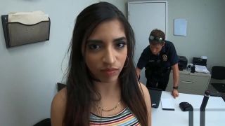 Submissive Screw the Cops - Cuffed Latina Teen Fucked By Two Cops Amateurs Gone Wild