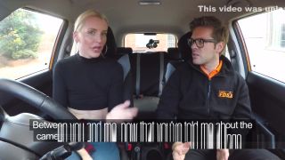 Ass Fucked Big ass blonde rides instructors cock in car Perfect Pussy