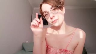 Puba Young teen showing off my new glasses then cumming with feet up Best Blow Job