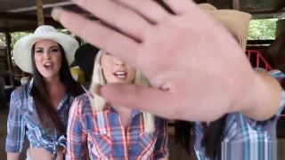 PornoPin Busty teen cowgirls got caught tied and fucked a cowboy Bigtits