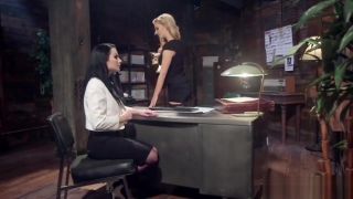 Tittyfuck Watch Cherie Deville in Bondage lesbian action with Veruca James Female Domination