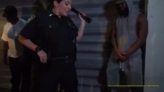 Parody MILF white cops fucked by horny suspect Squirt