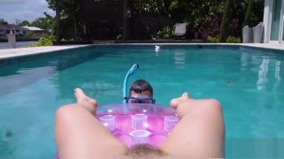NudeMoon Lena Paul Her Big Tits Round Ass Fuck In Pool Ball Busting