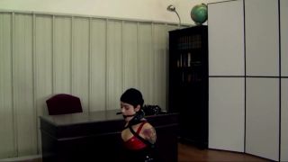 PerfectGirls Johannie in latex bound and multiple gags Nice