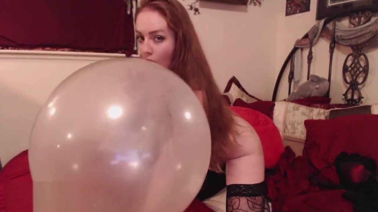 Titfuck Naked girl b2p giant clear balloon AVRevenue