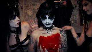 Pool Dark Ritual Performed Around Halloween Ends In Foursome Bibi Jones