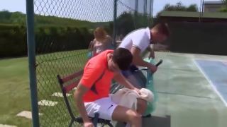 Ikillitts Group of Teens Fucking Outdoors after Tennis UpComics