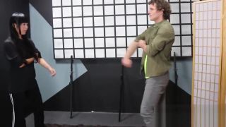 RulerTube Master Marica Hase teaches ninja Student Robby the way RealityKings