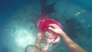 Affair Mermaid blowjob CastingCouch-X