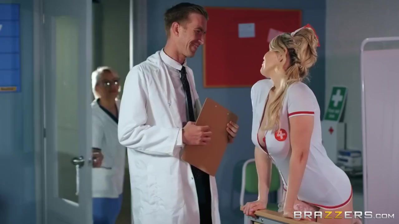 German Busty Nurse Marica Chanelles First Day At Work Ends Missionary Porn