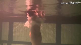 Ametuer Porn Brunette Teen Kristina Andreeva Swims Naked In The Pool Milfzr