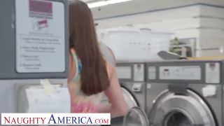 Huge Tits Gets Dick From Stranger While Washing Her Dirty Clothes With Catalina Ossa Nasty Free Porn