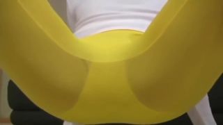 Romance Yellow Panty Tease Fucking Hard