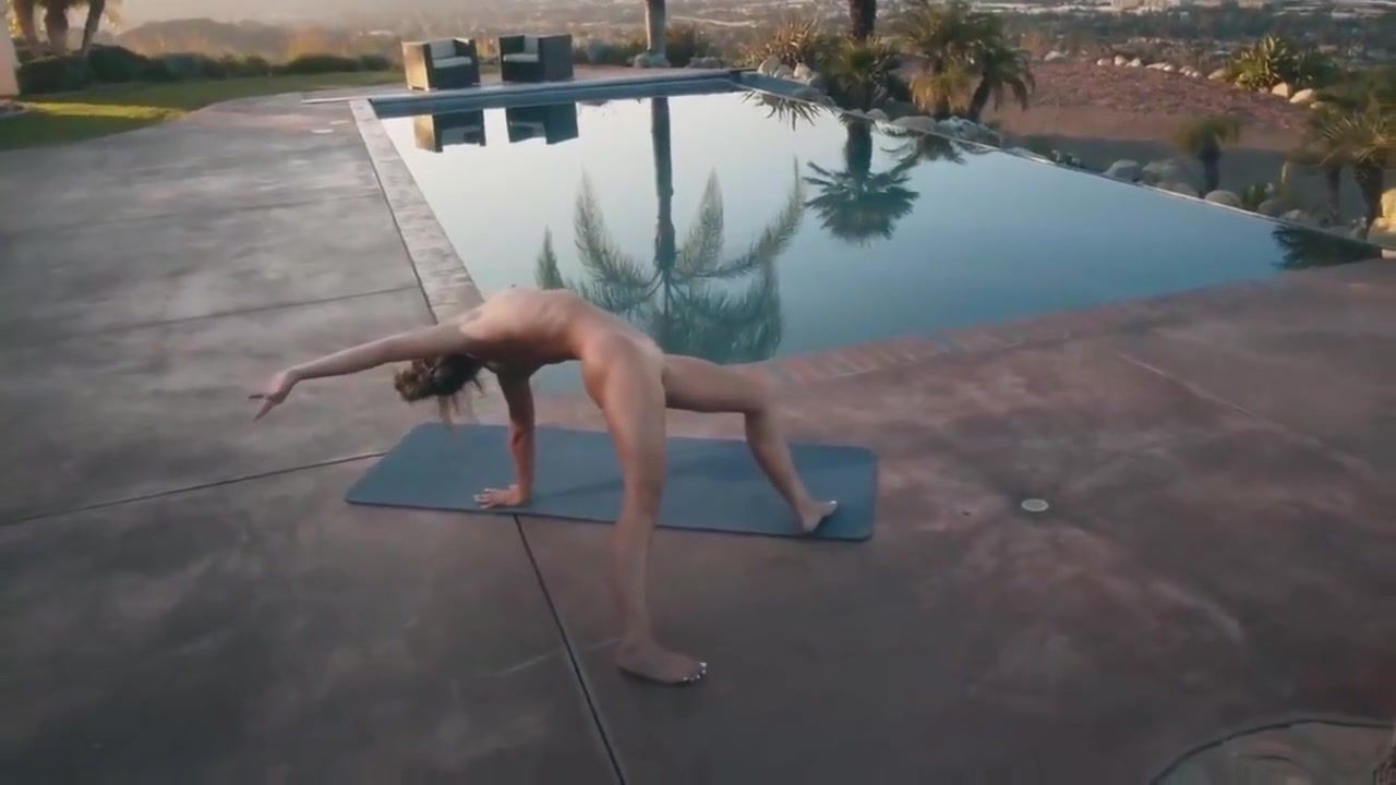 Girl On Girl Nikki - True Naked Yoga Babe - 2
