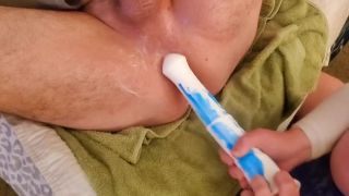 Hot Couple Sex Double Anal Toys And Hard Anal Punch Fisting Him Until He Stepsister