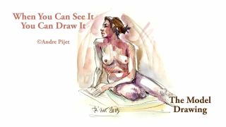 SVScomics Nude Model Drawing English Tiny Titties
