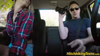 TagSlut Teen sucks dick and gets fuck on the vehicles trunk Fuck For Money