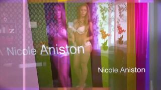 Erotica Nicole Aniston rubs her wet pussy Jeans