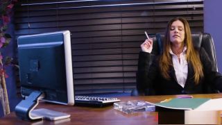 Mmd Sunny Lane and India Summer get into some slutty office...