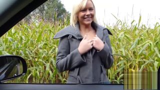 Anal Play German super slut Bibi teases her cunt and has a fuck session near a field Lez Hardcore