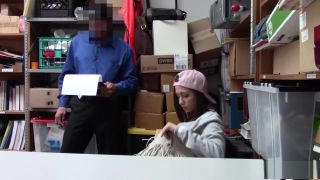 Tease Shoplifting teen fucked by creepy manager Mamando
