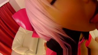Pmv Classy Japanese woman in cosplay blowing big dick in POV Strange
