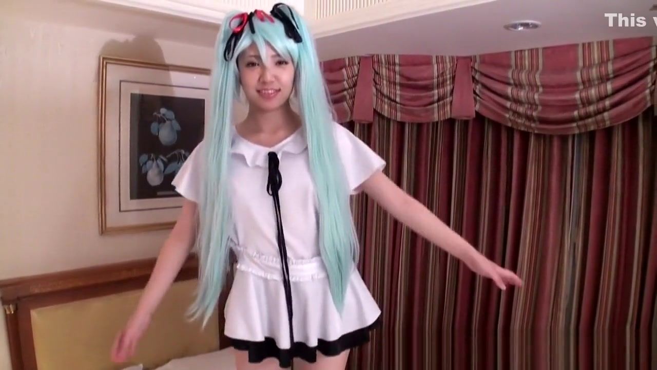 Wild Horny Hatsune Miku gets a white load in her pussy Fat - 1