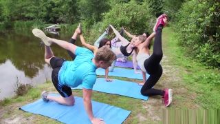 Safari Cfnm Yoga Brit Dominas Work
