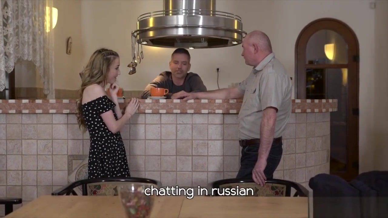 Grandmother Daddy4k. Russian Language Power Piercing