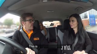 Uncut Threesome Fuck After Fake Driving Test Eng Sub
