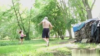 Show Naughty Teen Ass Spanking By Grandpa And Kissing Fucked Bigass