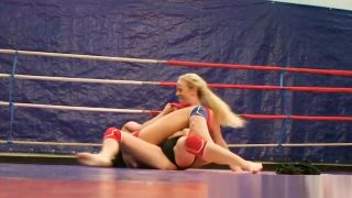 FapVidHD Amateur Lesbians Lick Pussy After Wrestling...