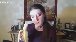 Interview Banana Eating/Smoking/Anal Play Tribute