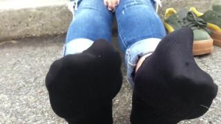 Gay Orgy Toe Wiggle Black Socks (Nyc Finest Feet) Bbc