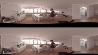 Spy Cam VR Porn 360 Fucked on the table 3some