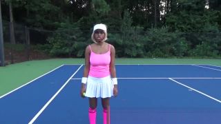 Eating Pussy Crazy Cum Swallowing Facial After Tennis Court Blowjob Big Cock Innocent