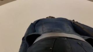 Stepmom MILF's ass in tight jeans Teentube