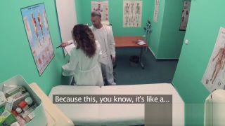 All Fake Hospital Double helping of doctors hot cum for sexy Spanish student Gordinha