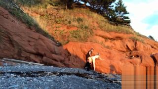 Huge Amateur Couple Honeymoon Sex On The Beach (Nova Scotia) Funk