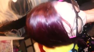 Clothed Sex Cute Emo teen blowjob Style