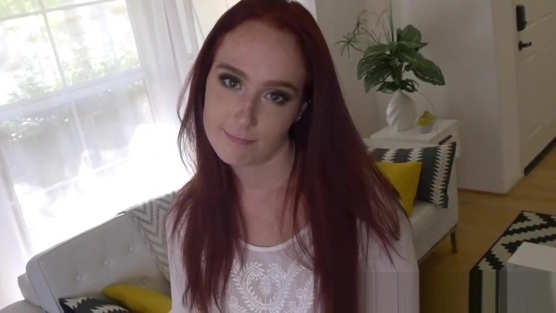 Butt Fuck Ginger teen gets fucked by stepdad in pov Three Some - 1