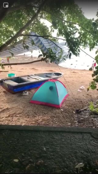Egbo 香港情侶沙灘搭帳篷扑野被拍擺上網 Pov Blow Job