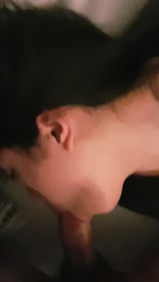 Stepfather Chinese Student Face Fucked while Masturbating and Cumming Gay Broken